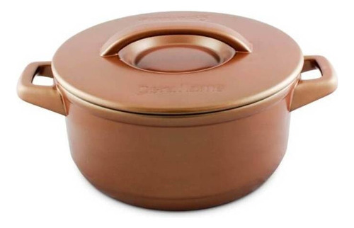 Panela Caçarola Cerâmica Duo+ 24cm 4,3l Ceraflame Cobre Vi