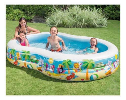 Imagen 3 de 3 de Alberca inflable Intex 56490 700L multicolor