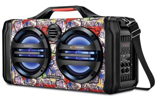 Caixa Amplificada Mondial Thunder X Extreme Mco-10 - Bivolt