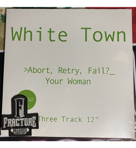 White Town - Abort, Retry, Fail?_ Your Woman Vinyl