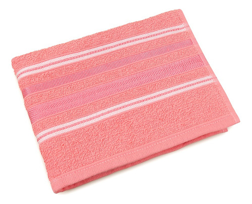 Toalla De Baño Para Rostro Línea Liz 45 X 65 Cm Ub Color Rosa