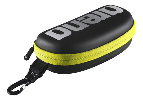 Estuche Natación Arena® Para Antiparras Goggle Case Color BLACK FLUO YELLOW (503)