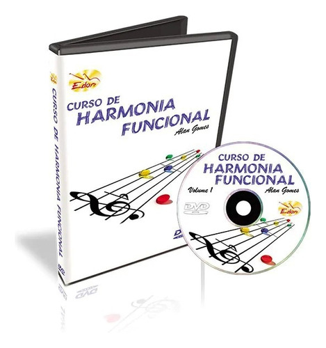 Curso De Harmonia Funcional Dvd Volume 1 Alan Gomes