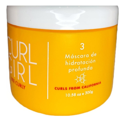 Curl Girl Bee Curly Mascarilla De Hidratacion Profunda X300g