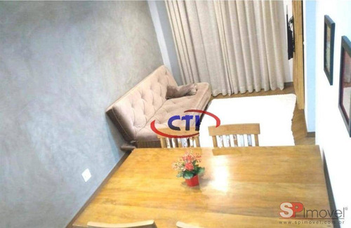 Imagem 4 de 14 de Apartamento Com 2 Dormitórios À Venda, 68 M² Por R$ 275.000,00 - Taboão - São Bernardo Do Campo/sp - Ap3291