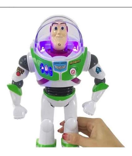 Toy Story Talking Buzz Lightyear Action Figure 28cm Com Asas