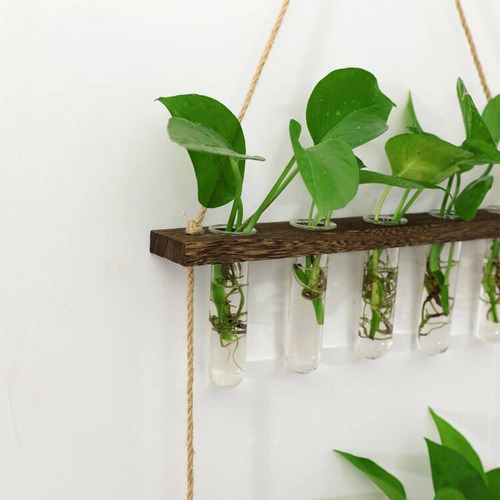 Florero De Terrario De Planta Colgante De 3 Capas 15 Tubos