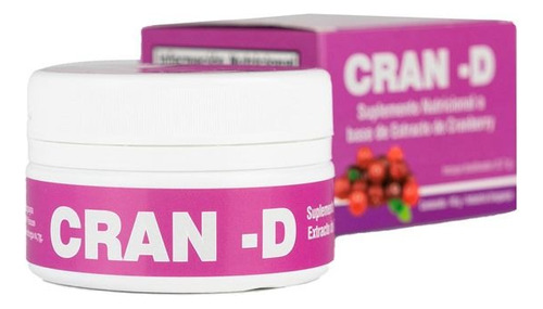 Crand Suplemento Nutricional Polvo Extracto De Cranberry 40g