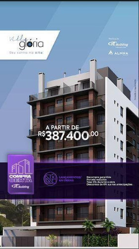 Apartamento Com 2 Dormitórios À Venda, 55 M² Por R$ 489.800,00 - Alto Da Glória - Curitiba/pr - Ap2972
