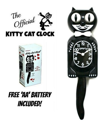 Relógio Kit Cat Clock - Original Importado Dos Eua