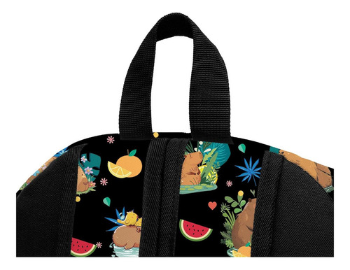 Linda Mochila Capibara Amantes Capibaras, Mochila Portátil Y