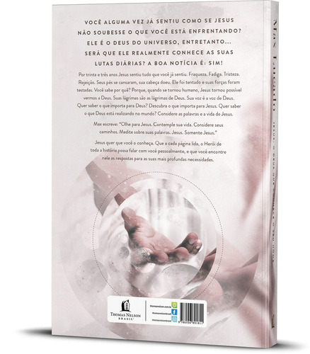 Libro Jesús, el Dios que sabe tu nombre de Lucado Max Editora Thomas Nelson Brasil en portugués 2021