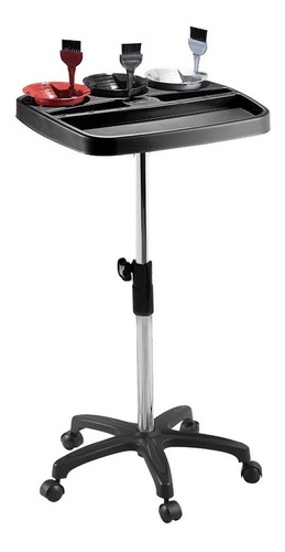 ¡Carrito para colorear y kit de cuencos con pinceles! - Color negro Dompel
