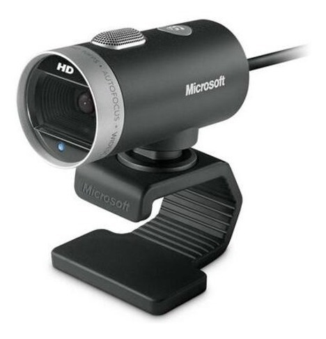 Imagem 1 de 4 de Webcam Microsoft 5mp Interpolado - Lifecam Cinema H5d-00013