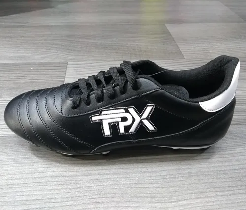 Zapatos Negros 27 Futbol Tachones Spikes Tacos Piel 960