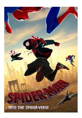 Poster Miles Morales Spiderman 50x70cm