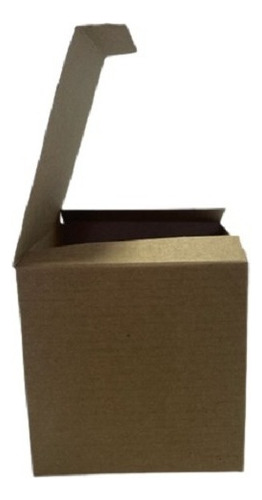 Cajas Para Mini 10x10x10 Cms Kraft Con 25 Cajitas
