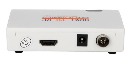 Adaptador De Hdmi A Rf Coaxial Conversor Caja De Soporte 480