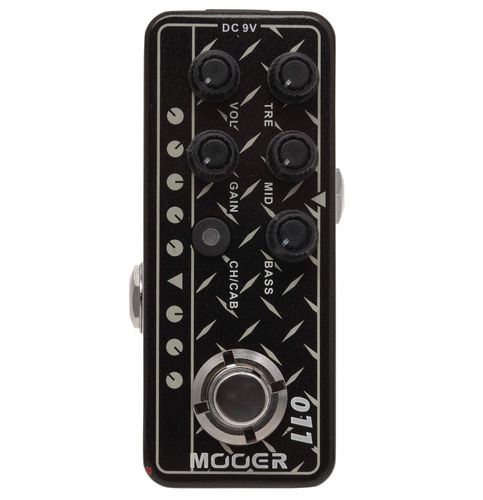 Mooer Micro Preamp 011 Cali-dual Mesa Boogie Dual Rectifier