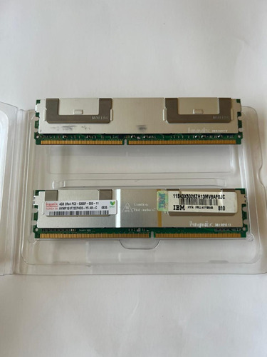 2 Memória Ram 4gb Hynix Hymp151f72cp4d3-y5 Ddr2 2rx4, 800f
