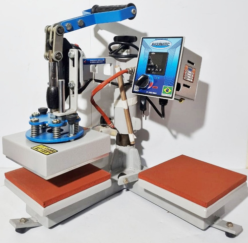 Prensa Sublimadora E Transfer Manual Maquinatec 15x15 - 220v