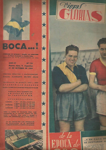 Revista / Boca...! / Nº 110 / 1944 / Los Monti
