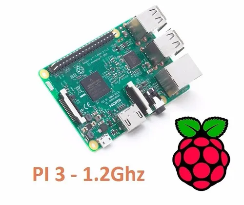 Raspberry Pi 4 Pi4 1gb Memoria Case Microsd Fonte Adapt Hdmi
