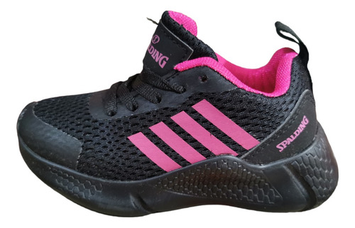 Tenis Spalding Niña Negro 19844