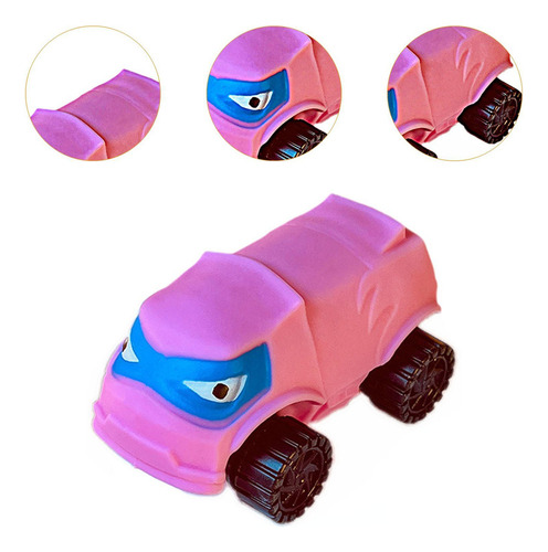 Lj Rueda De Coche Fidget, Coche De Juguete Elástico Rosa