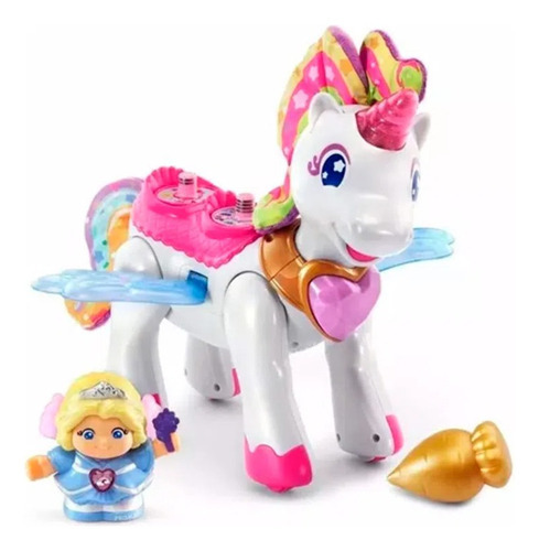 Muñeco Celeste Y El Unicornio Vtech Interactivo Luz Y Sonido