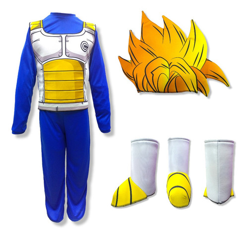 Imagen 1 de 3 de Disfraz De Vegeta - Dragon Ball