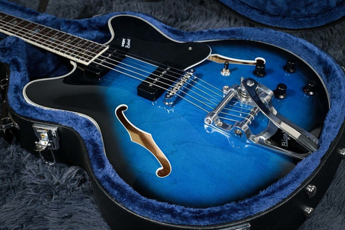Guitarra Vox Bobcat Bigsby - Bc-v90b-bl - Saphire Blue