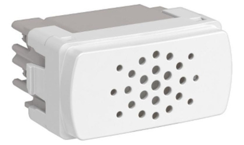 Campainha Cigarra 127v Miluz 1modulo Branco Schneider