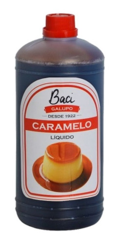 Caramelo Líquido Bacigalupo 1,25l Flan Reposteria Belgrano