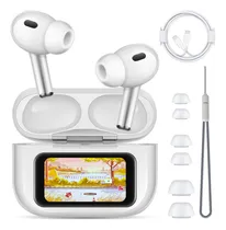 Comprar Anc Audífonos In-ear Inalámbricos Con Cancelación De Ruido Audifonos Manos Libres Gamer Auriculares Bluetooth Audifonos Inalambricos In-ear Carga Inalambrica Accesorios Para Celulares Fitpolo Blanco
