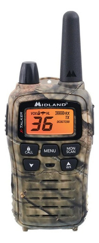 Radios 2 Vias Midland T75vp3 61km (38 Millas) Camuflaje Gmrs/frs