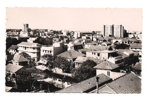 Antigua Postal Foto Dakar Vista General 553 B3