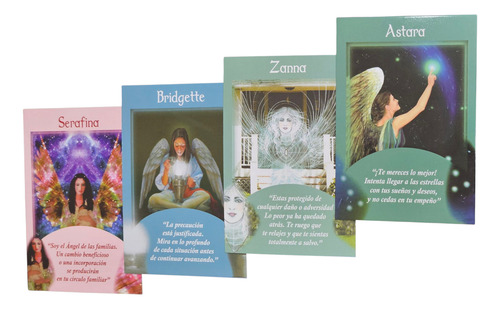 Oráculo Mensajes De Tus Ángeles Cartas + Instructivo