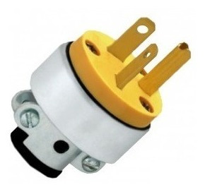 Conector Enchufe Macho Tierra Tipo Chino 15a 125v 220v