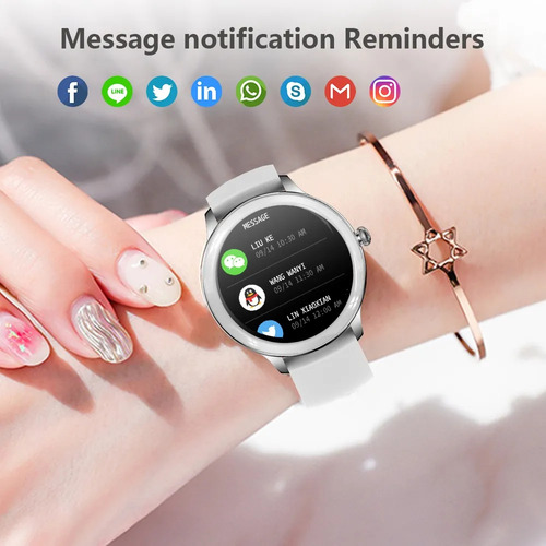 Reloj Inteligente Bluetooth Con Frecuencia Cardíaca Lokmat V
