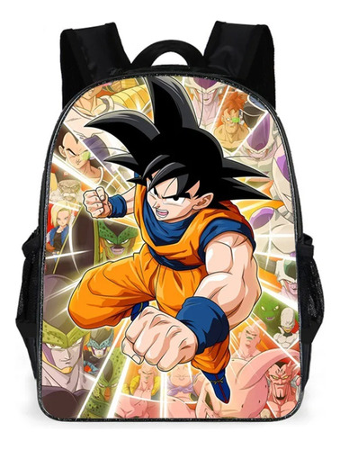 Mochila Dragon Ball Niño Impresión Digital 3d 20 L