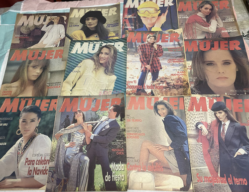 Pack Revistas De Mujer A Mujer De La Tercera Años 1989-1991- (Usado)