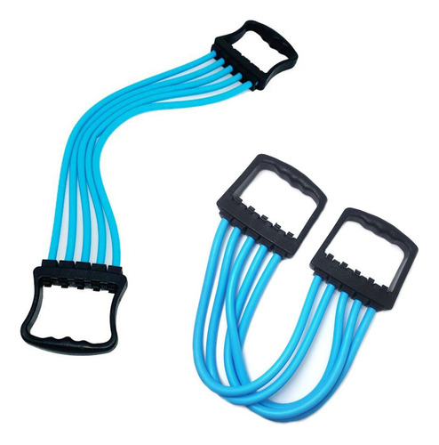 Elástico Expansor Tórax Braço Costas 5 Níveis Treino Fit