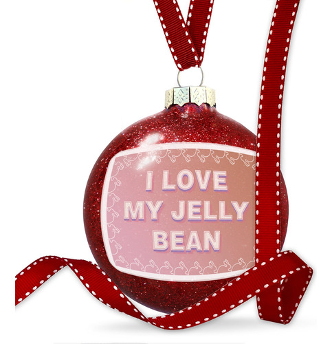 Decoracion Navideña Neonblond I Love My Jelly Bean Bunny