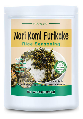 Nori Komi - Condimento De Arroz Furikake, 8.8 Onzas, Perfect