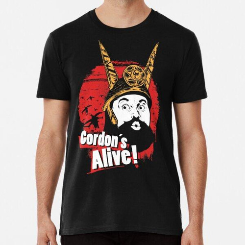 Remera Gordon´s Alive! Algodon Premium