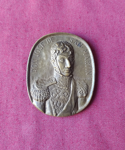 Medalla San Martin 1950, Banco Provincia Buenos Aires (Usado)
