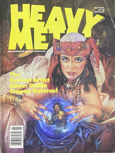 Heavy Metal, Comic Fantasía Usa, May 1992 En Inglés, Hm2