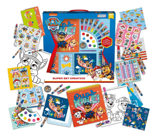 Set Creativo Infantil De Paw Patrol Patrulla Canina Shp Tuni