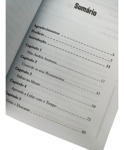 Livro Um Alerta Contra A Ansiedade - Gil Dias